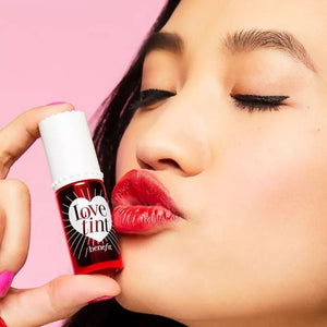 Lovetint Fiery-Red lip & cheek stain for smooth application Pakistan