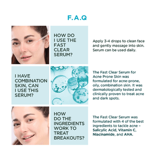 Garnier Fast Clear acne treatment serum