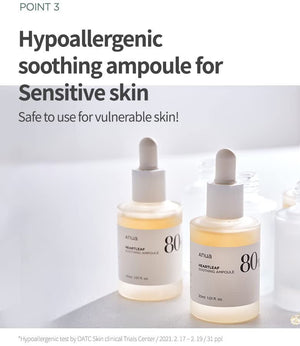 Anua Heartleaf 80 Soothing Ampoule 30ml for repairing and moisturizing stressed skin – Pakistan