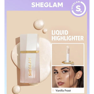 Sheglam Glow Bloom Liquid Highlighter review Pakistan – high-shine liquid highlighter for all-day radiance