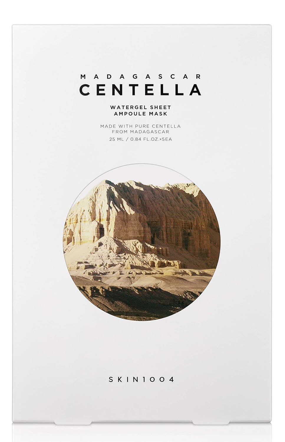 SKIN1004 Madagascar Centella Watergel Sheet Ampoule Mask 5pcs Box