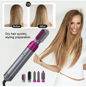 5-in-1 Hair Styler – Ideal for all hair types