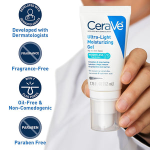CeraVe Moisturizing Gel with hyaluronic acid and niacinamide – available in Pakistan