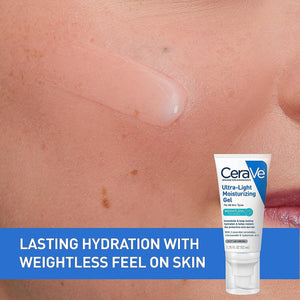CeraVe Ultra-Light Gel for fresh, oil-free glow – dermatologist-recommended in Pakistan