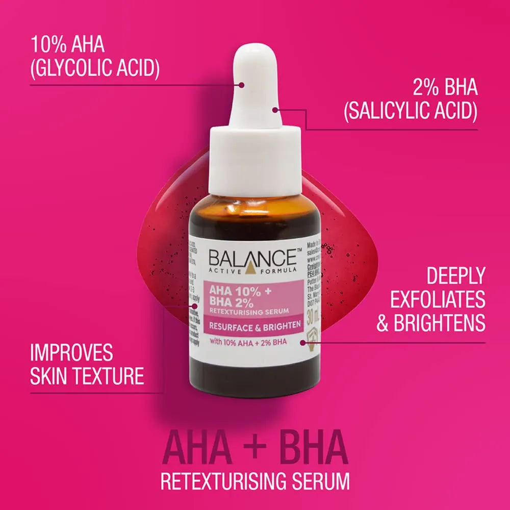 Aha BHA serums benefits