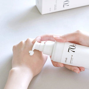 Korean skincare product Anua Heartleaf 70% lotion in bottle format