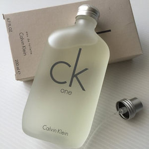 Calvin Klein CK one perfume bottle with box
