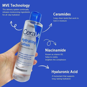 CeraVe Hydrating Lotion with ceramides for normal to dry skin – Pakistan