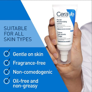 CeraVe PM Facial Lotion 52ml – perfect for dry and dull skin in Pakistan