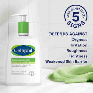 Cetaphil Moisturizing Lotion for Normal to Dry Sensitive Skin 473ml