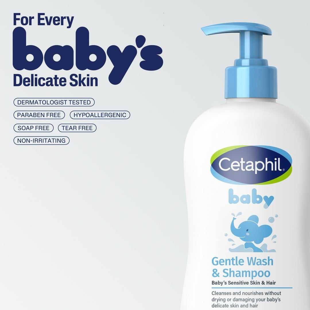 Cetaphil baby gentle wash & shampoo 400ml pakistan