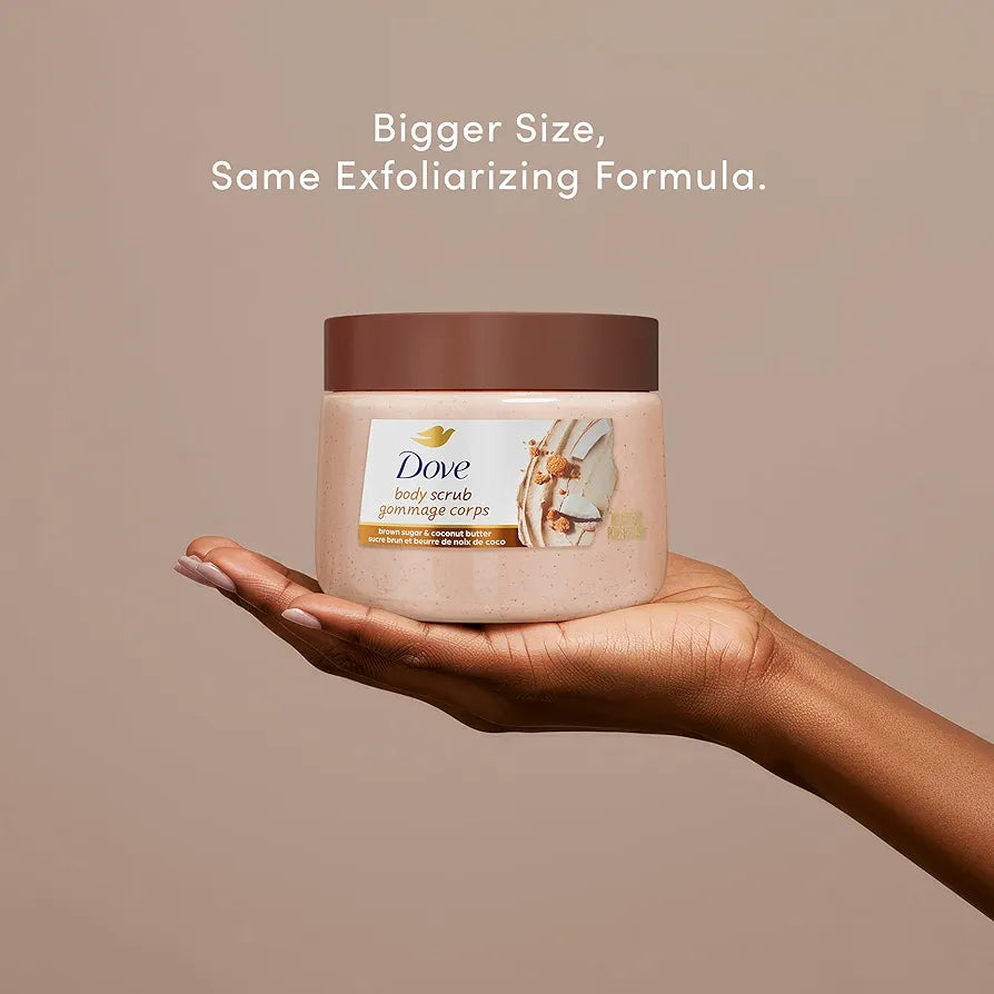 Dove Brown Sugar & Coconut Butter Exfoliating Body Scrub