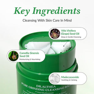 Dr. Althea Pure Grinding Cleansing Balm – Gentle, Deep Cleansing for Sensitive Skin