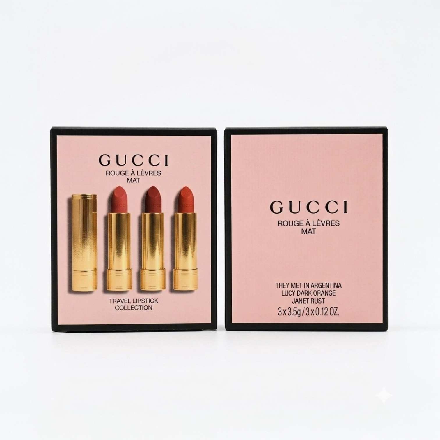 Gucci Rouge À Lèvres Mat Travel Lipstick Collection