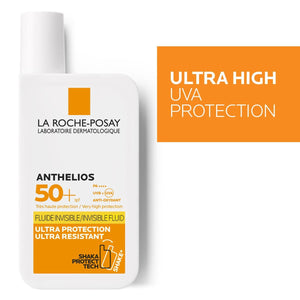 Buy La Roche-Posay Anthelios SPF 50+ Invisible Fluid online in Pakistan – non-greasy, high protection sunscreen