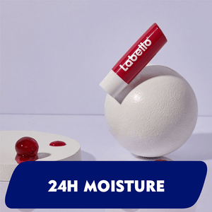 Labello Cherry Shine Lip Balm – Ideal for Dry Lips and Subtle Tint