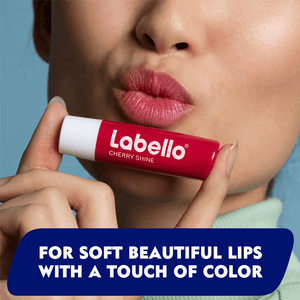 Labello Cherry Shine Lip Balm – Perfect for Soft, Glossy Lips