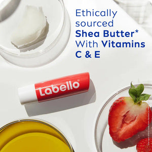 Labello Strawberry Shine Lip Balm Packaging