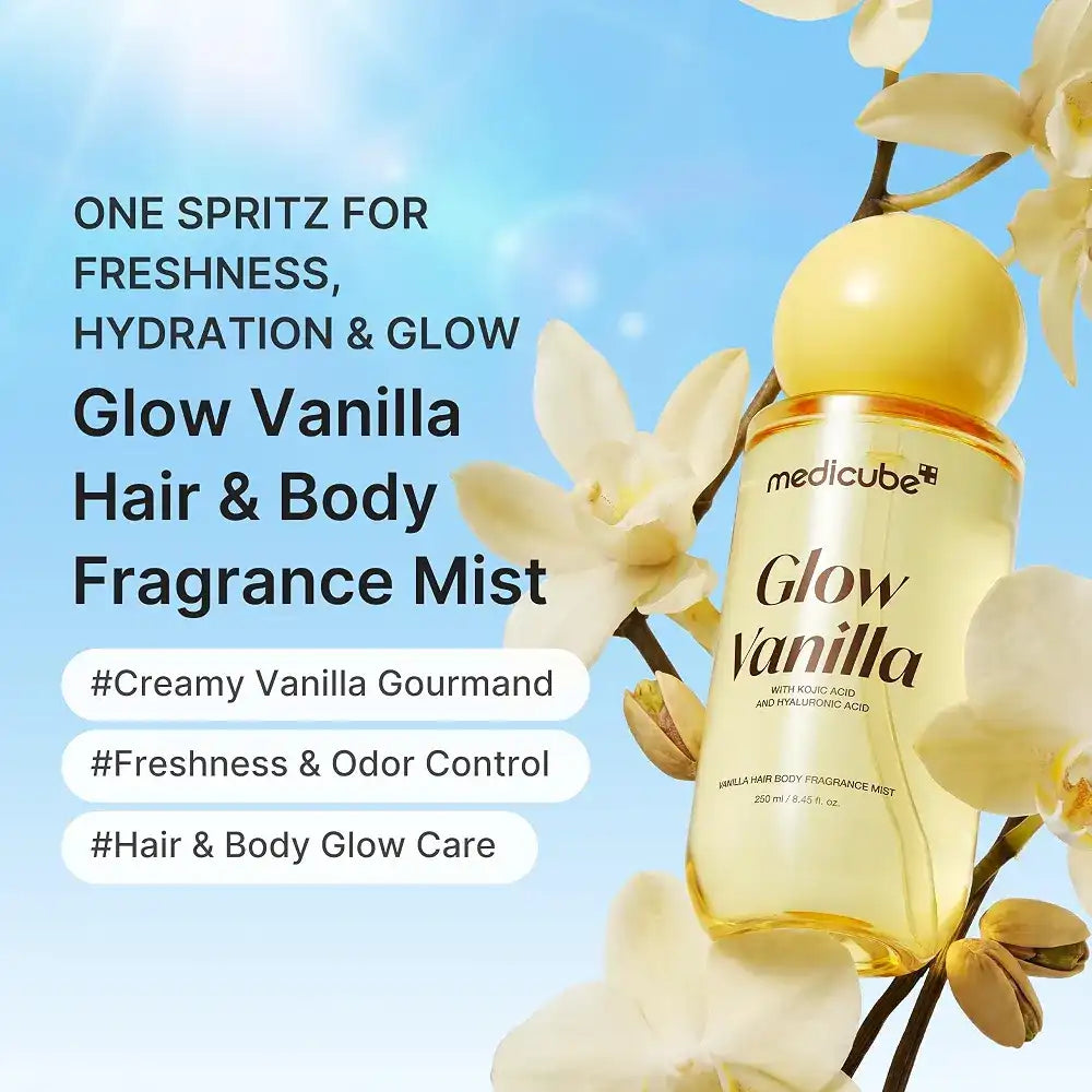 Medicube glow vanilla body mist