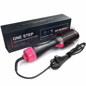 One-step hair dryer and styler