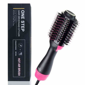 One Step Hot Air Brush 3 in 1 Dryer & Straightener