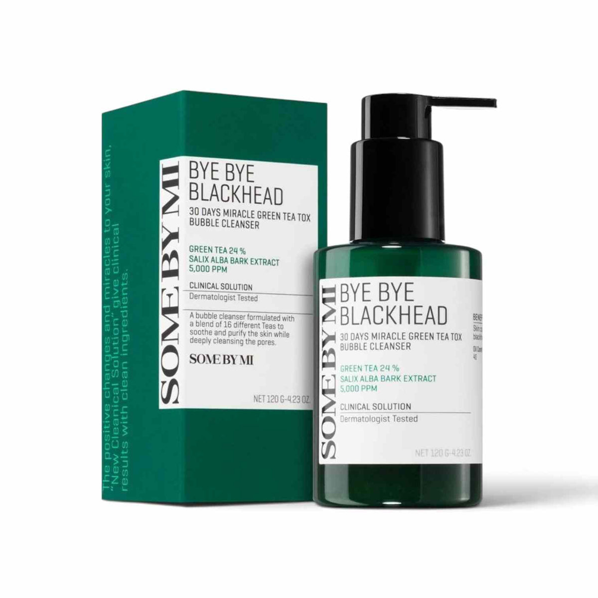 SOME BY MI Bye Bye Blackhead Green Tea Tox Bubble Cleanser