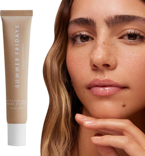 Summer Fridays Tinted Lip Butter Balm - Conditioning Vegan Lip Balm for Instant Moisture, Shine & Hydration