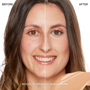 Too Faced Born This Way Foundation applied for natural-looking full coverage