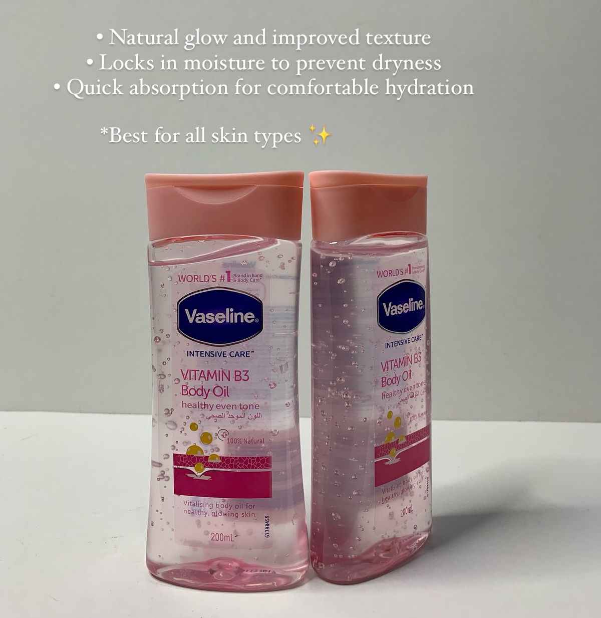 Vaseline Vitamin B3 Body Oil 200ml