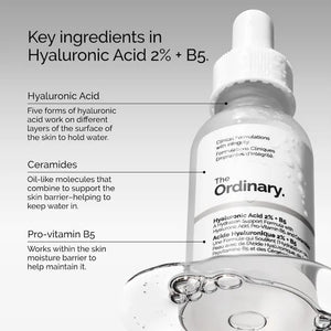 The Ordinary Hyaluronic Acid 2% + B5 Serum – intense hydration for dry and dehydrated skin in Pakistan