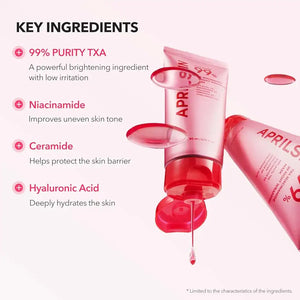 aprilskin txa niacinamide 99 night wrapping mask ingredients