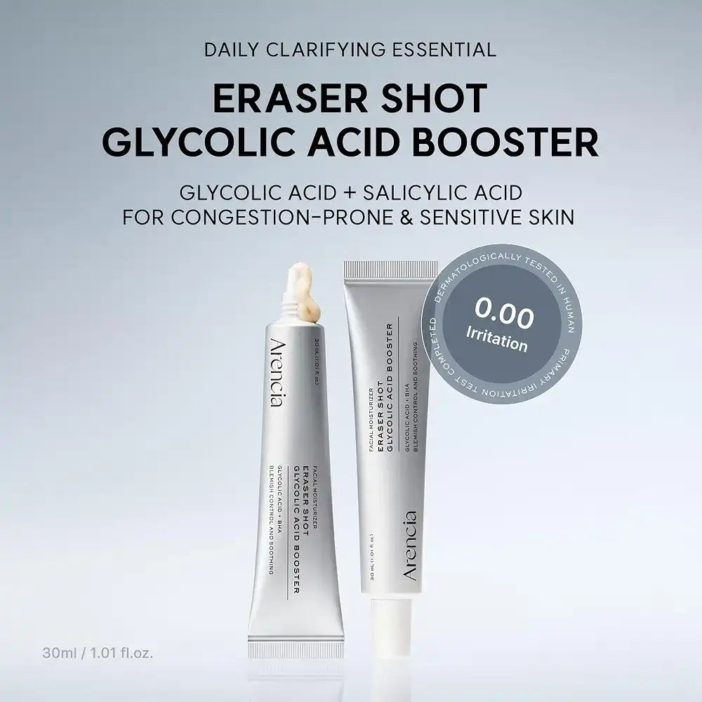 arencia eraser shot glycolic acid
