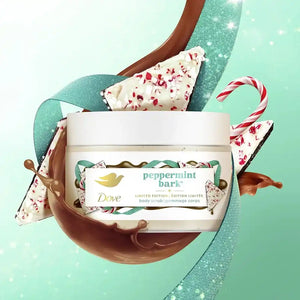 dove peppermint bark body scrub