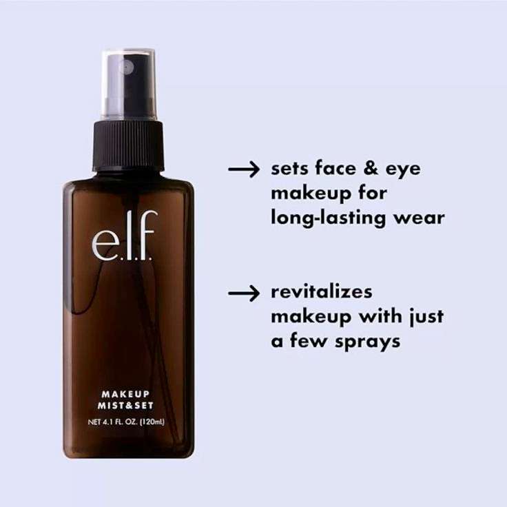 elf makeup mist and setting spray
