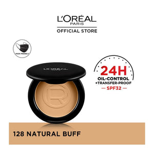 Buy L’Oréal Infallible Oil Killer High Coverage Powder 128 Natural Buff online Pakistan