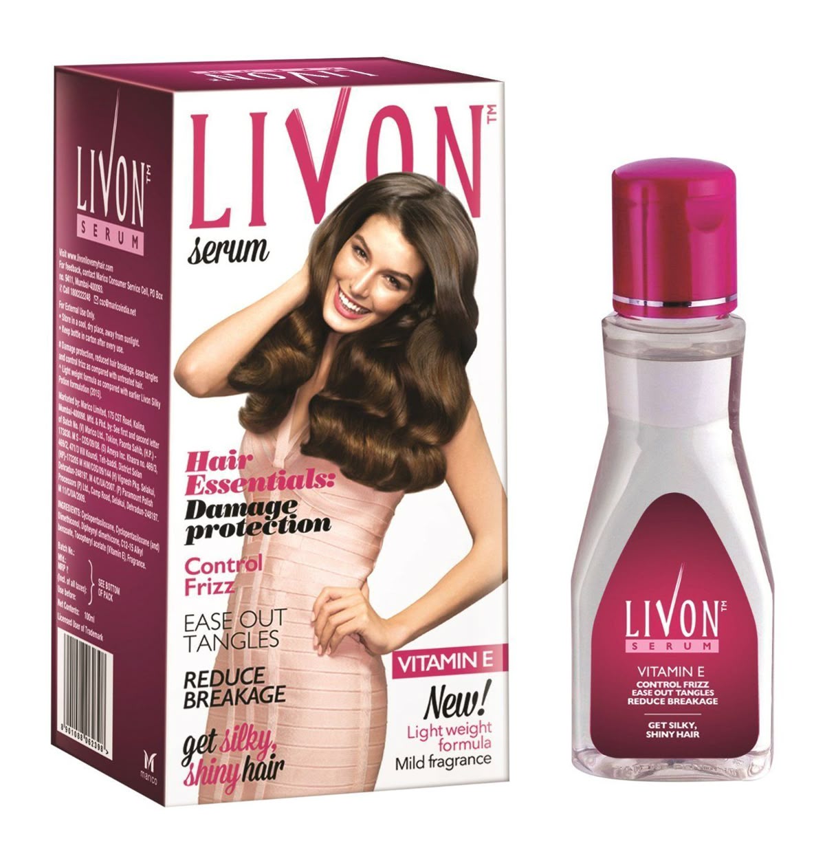 livon hair serum for frizz hair