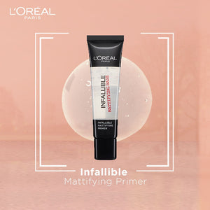 L'Oréal Infallible Mattifying Primer 30ml for flawless matte skin – shop in Pakistan