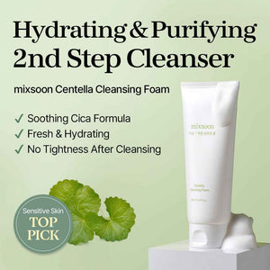mixsoon Centella Cleansing face wash