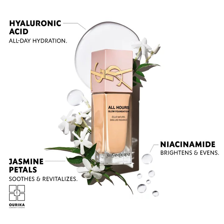 YSL All Hours Glow Foundation