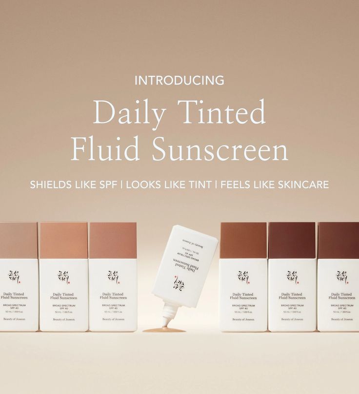 Beauty of Joseon Daily Tinted Fluid SPF40 Sunscreen 50ml