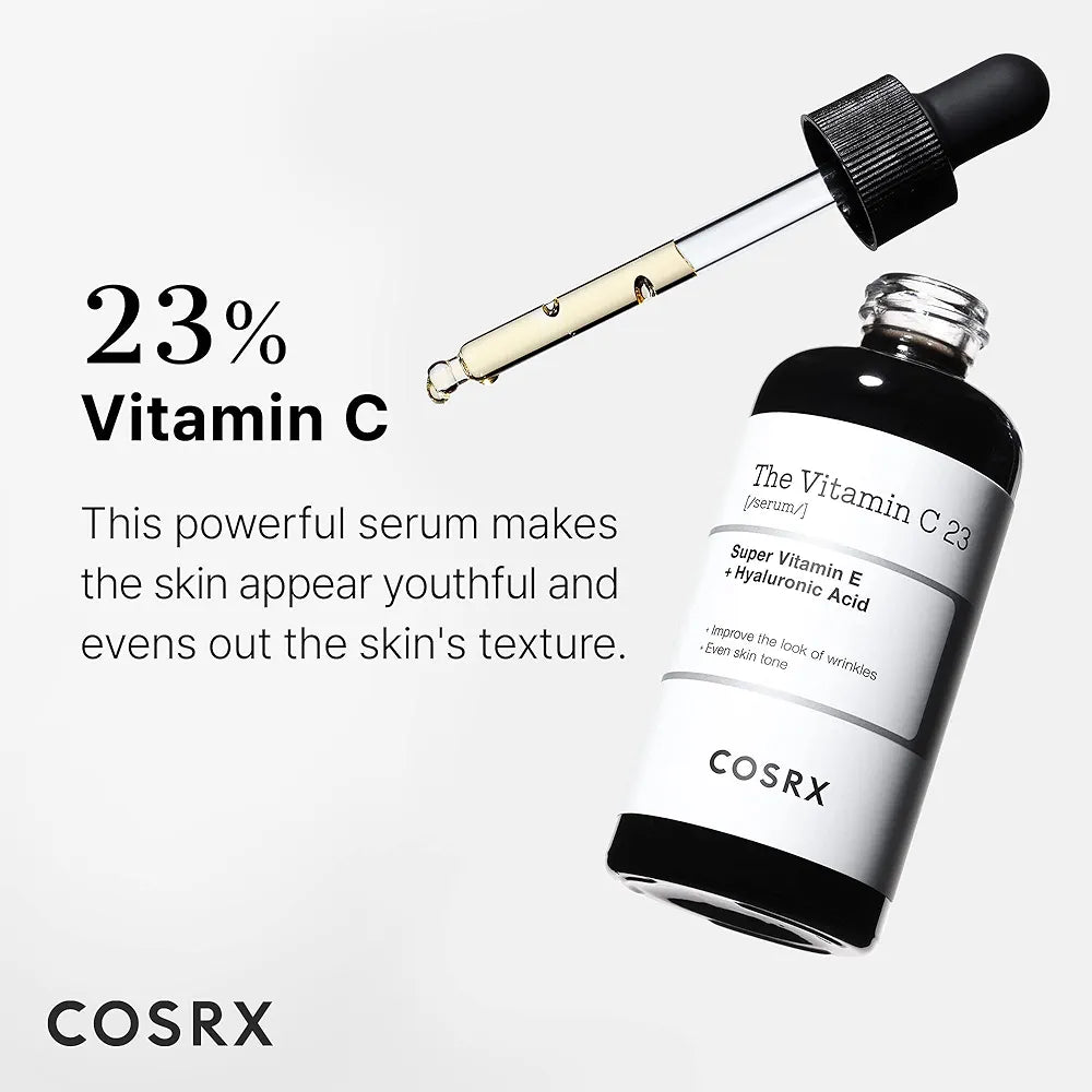 COSRX The Vitamin C23 Serum 23% Pure Vitamin C with Vitamin E & Hyaluronic Acid (20g)