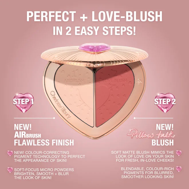 Charlotte Tilbury Pillow Talk Beauty Soulmates Face Palette