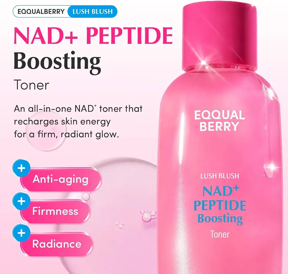 EQQUALBERRY NAD+ Peptide Boosting Toner 150ml
