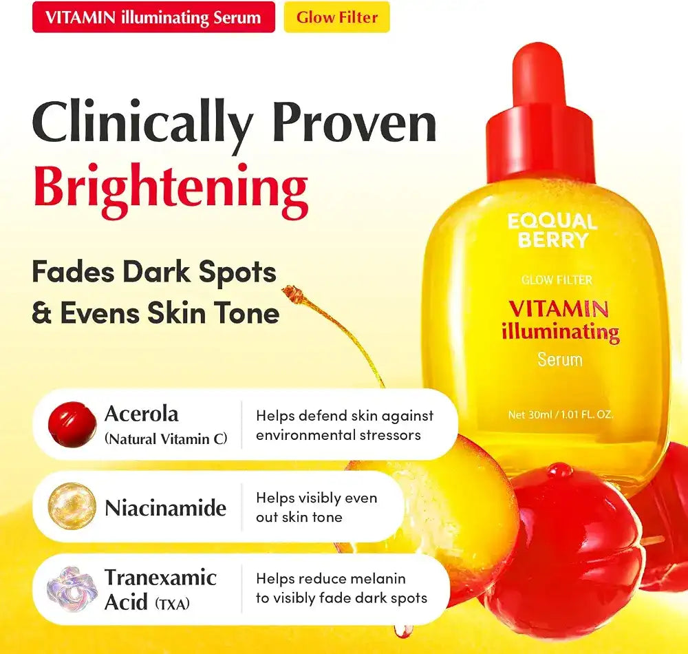 EQQUALBERRY Vitamin Illuminating Serum 30ml
