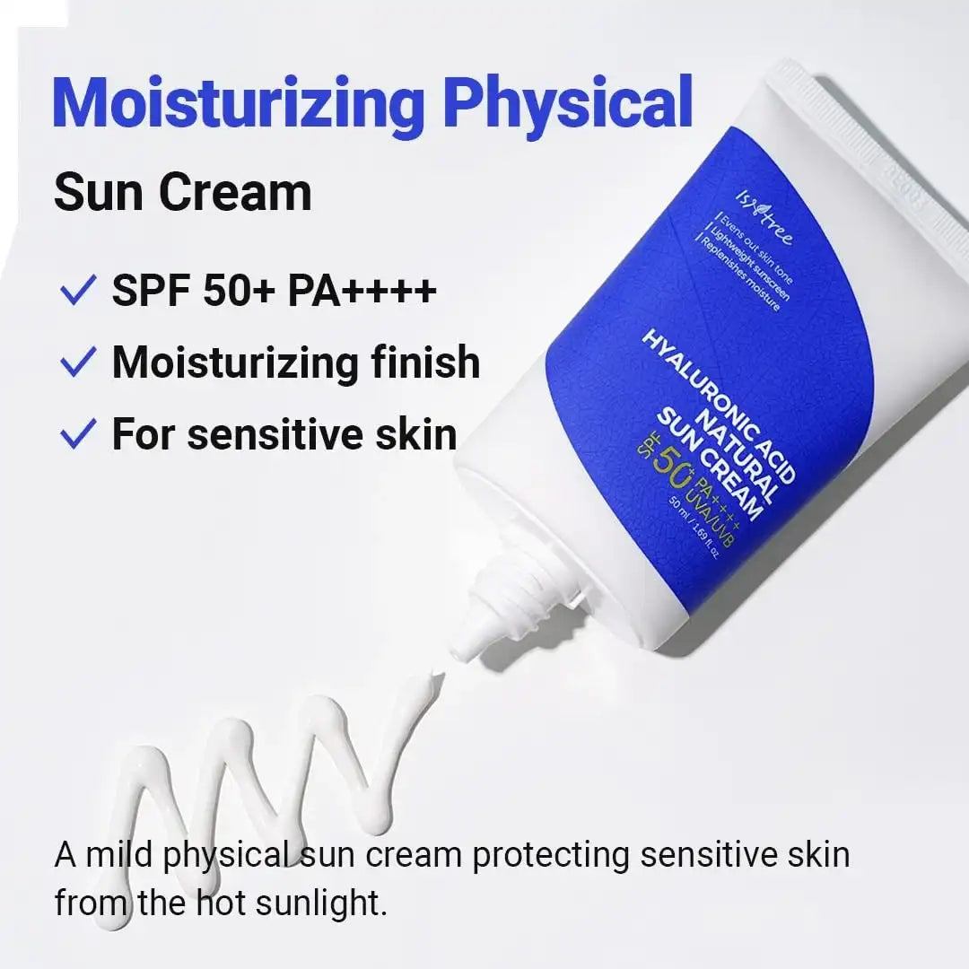 ISNTREE Hyaluronic Acid Natural Suncream 50ml