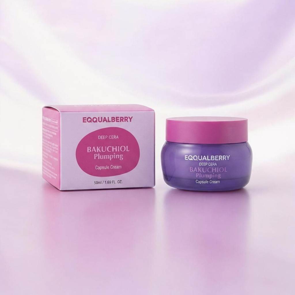 EQQUALBERRY Bakuchiol Plumping Capsule Cream 50ml