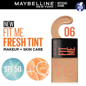 Buy Maybelline NY Fit Me Fresh Tint SPF 50 foundation shades Pakistan