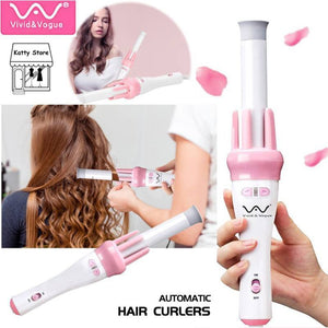 Automatic Hair Curler with 360° Rotation