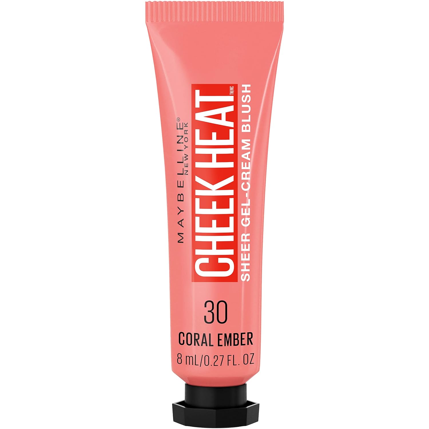 Maybelline Cheek Heat gel Blush shade coral ember