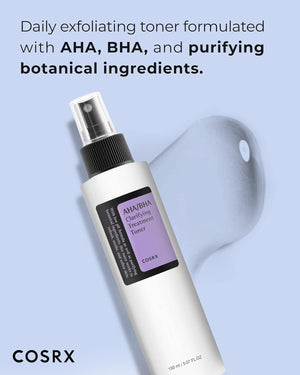 COSRX AHA/BHA Toner for oily and combination skin – available in Pakistan for deep pore cleansing